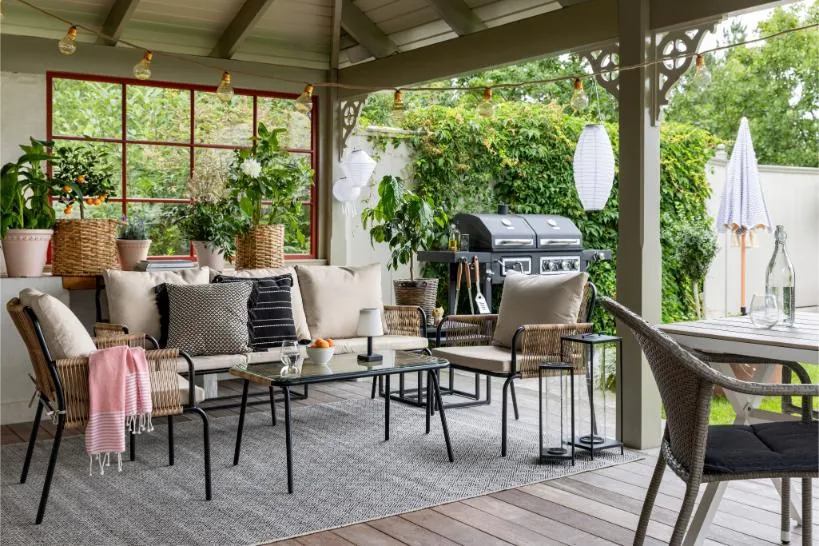 Inreda uterum - skapa en mysig oas för fest, middag och mys!