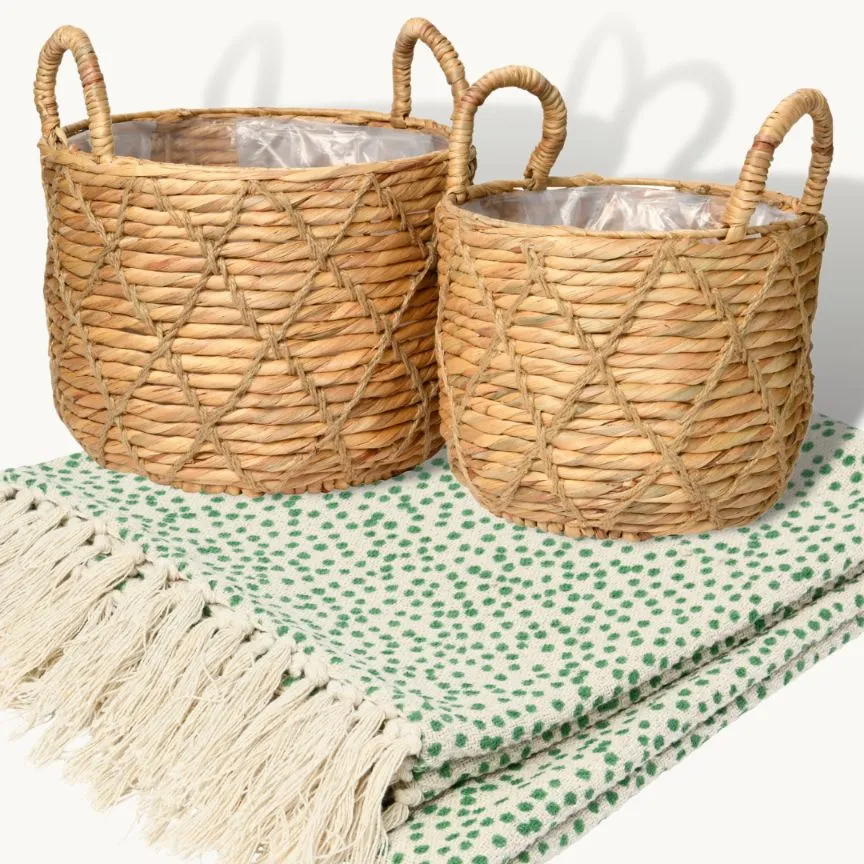 Bohemisk korg kruka Rusta 2023