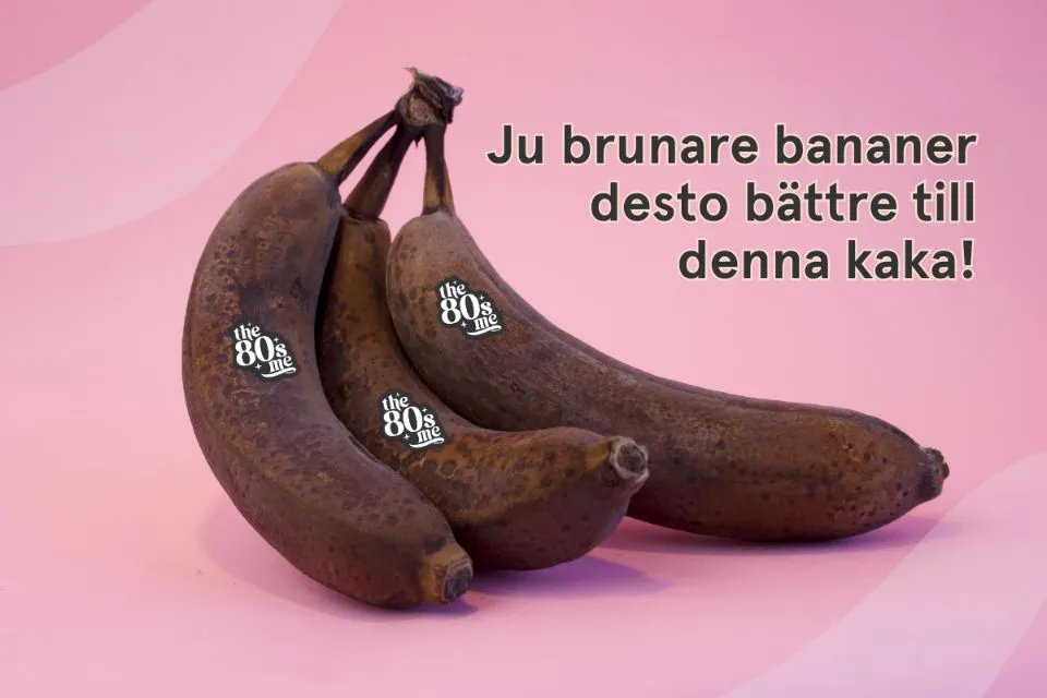 Recept - Världens godaste banankaka