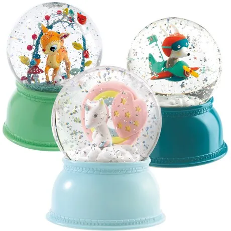 Snöglob nattlampa barnrum