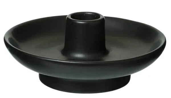 svart ljusstake rusta