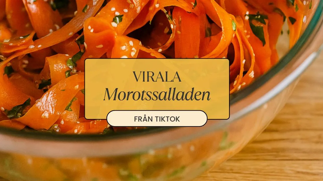 Recept - Virala morotssalladen från TikTok