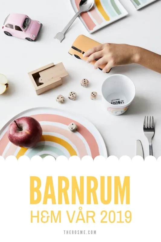 Barnrumsinredning våren 2019 H&M