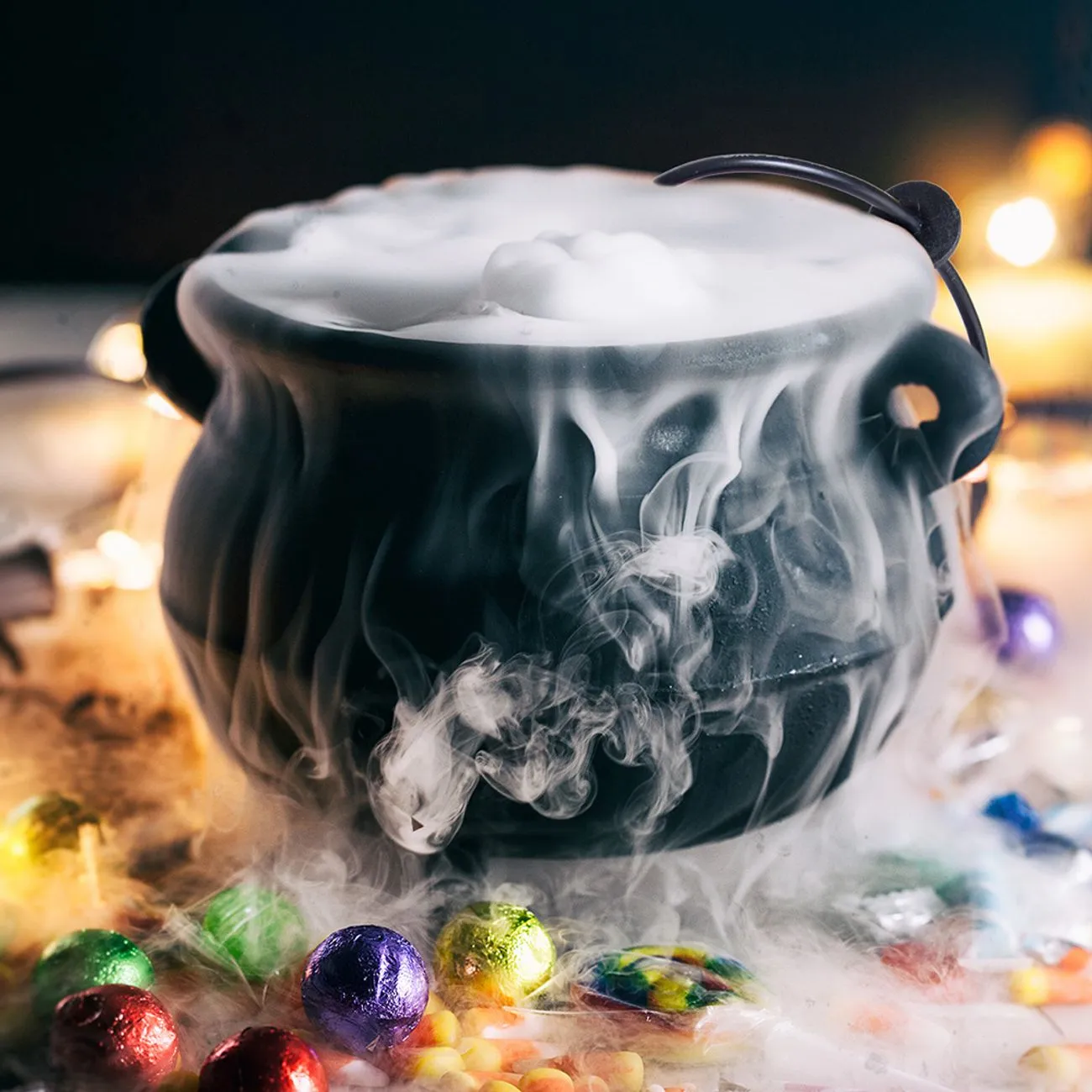 rökmaskin till halloweenfesten