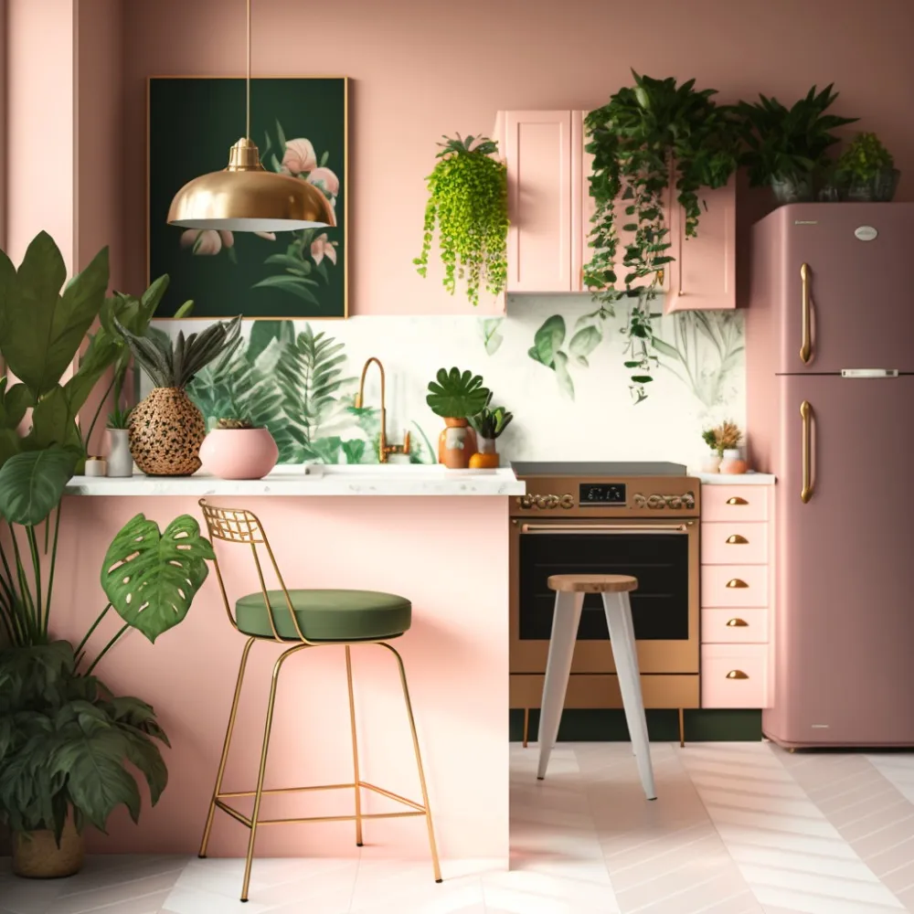 inspiration rosa kök