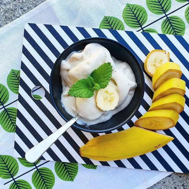 Bananglass på en ingrediens!