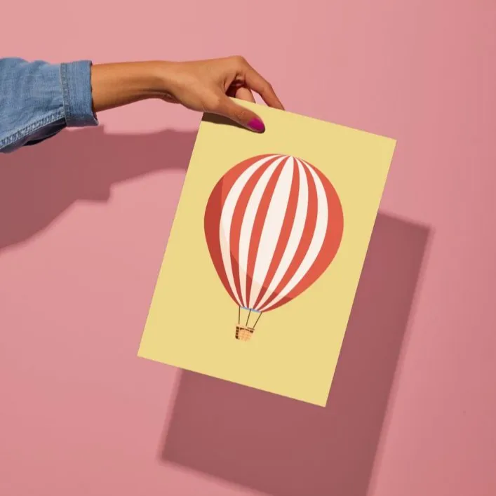 luftballong inredning - Gratis poster att skriva ut