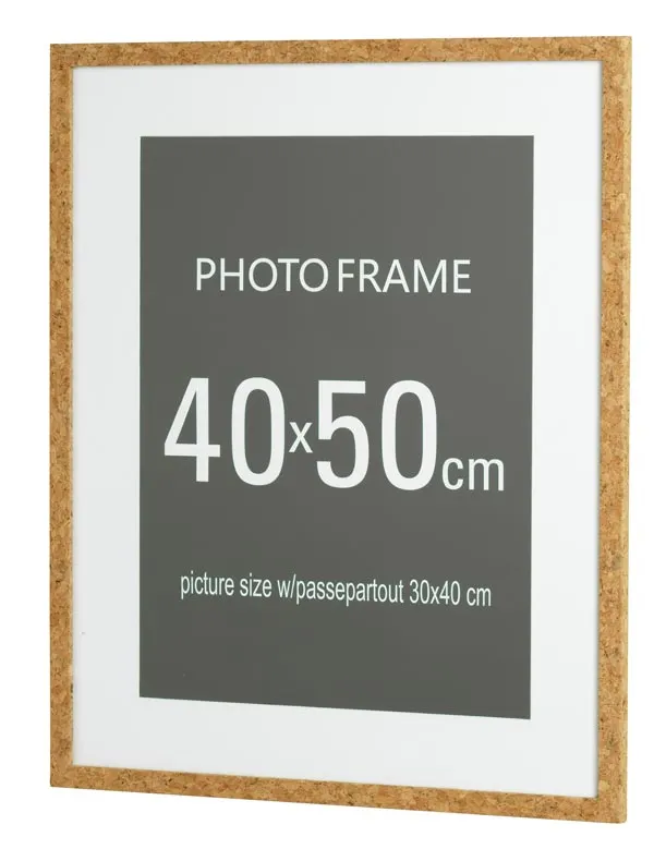 fotoram 40x50 kork rusta
