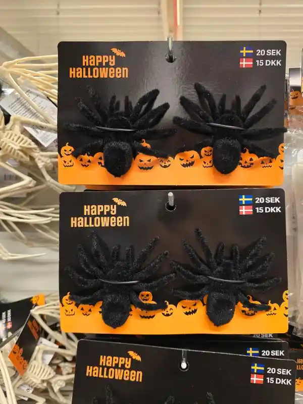 Halloweenspindel dollarstore