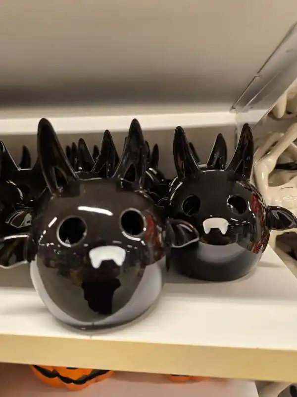 Dollarstore Halloween fladdermus ljuslykta