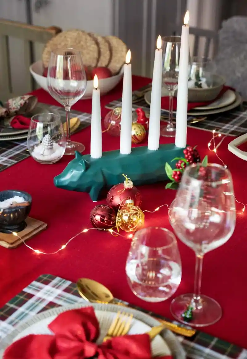 Batteriljus kronljus Rusta jul